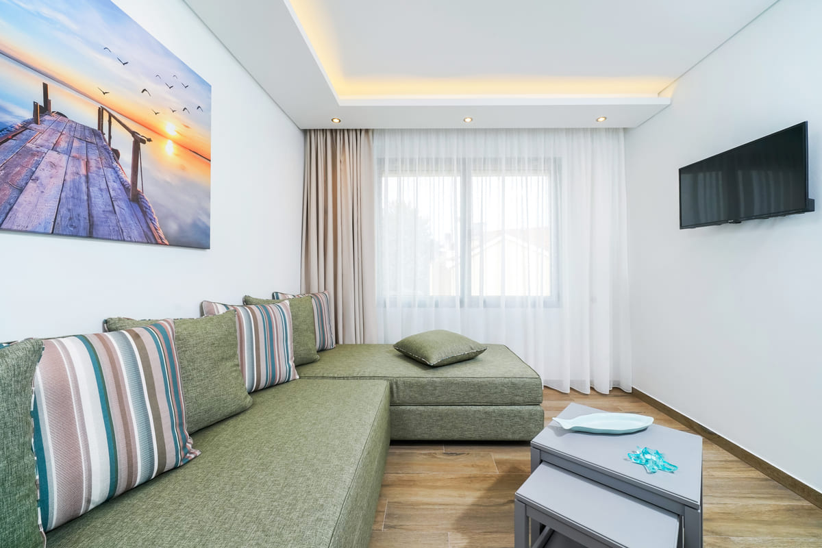 Tiara Holidays - Maria Elena Suites - Executive Suites dnevna soba